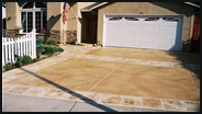 Driveway with a Concrete Overlay