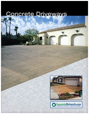 Concrete driveway design idea catalog